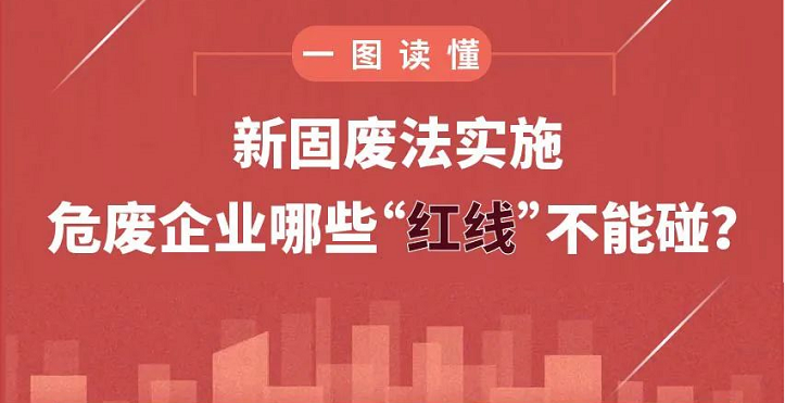 新固廢法實施，危廢企業(yè)哪些“紅線”不能碰？